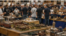 Ham radio and electronics at the show